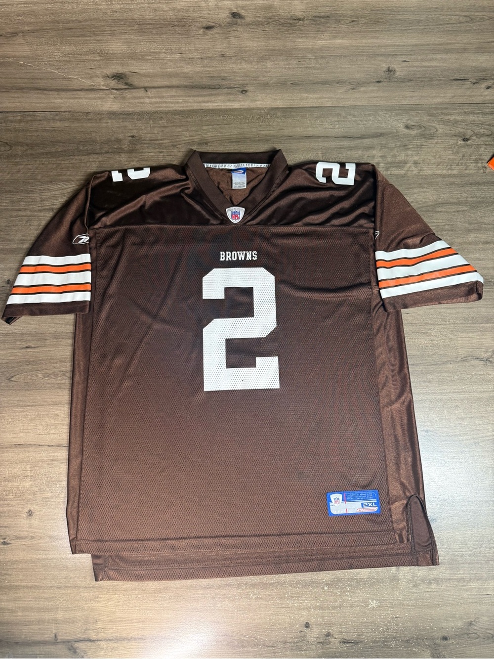 Vintage Y2K Reebok Tim Couch #2 Cleveland Browns NFL Jersey Mens 2XL Brown